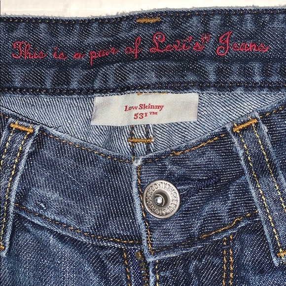 LEVI’S 531 Low skinny jeans. Great condition. - Picture 2 of 8